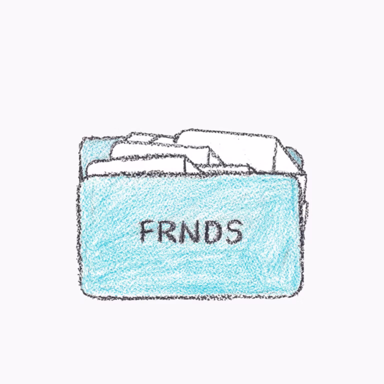 Logo design and animation for FRNDS WITH FILES