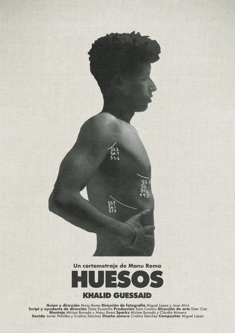 Poster Design for short film 'Huesos' directed by Manu Roma