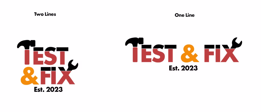 Logo designs for CHL 'Test & Fix' program